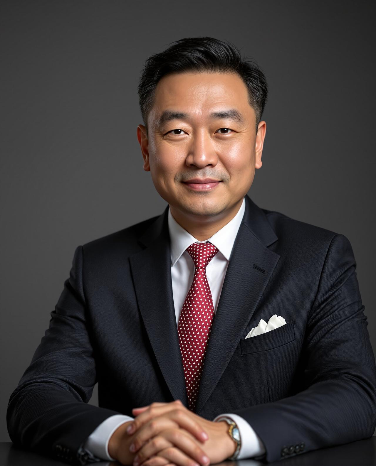 佩奇影视创始人兼首席执行官张明远肖像照